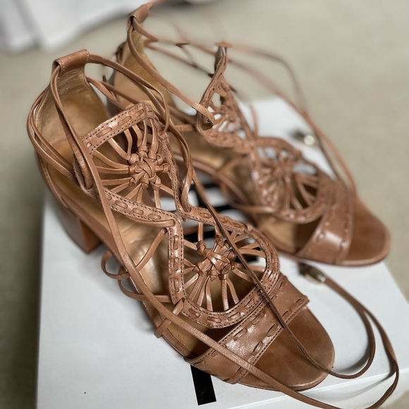 Schutz Desert Color - size 7 - ankle strap sandal - Picture 2 of 3